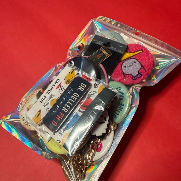 DIY Upcycled Plaid Blazer & Skirt Set – Mix-and-Match Vintage Pin Kit Included - Picture 10 of 13